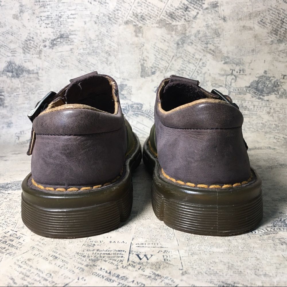 Vintage Dr. Martens Made in England Leather Shoes Original Doc Martens - Picture 6 of 14